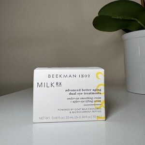 Beekman 1802 Milk RX Advanced Better Aging Dual Eye Treatments - NEW